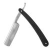 Stainless Steel Barber Razor Classic Straight Blade Razor Folding Shaving Hair Clipper
