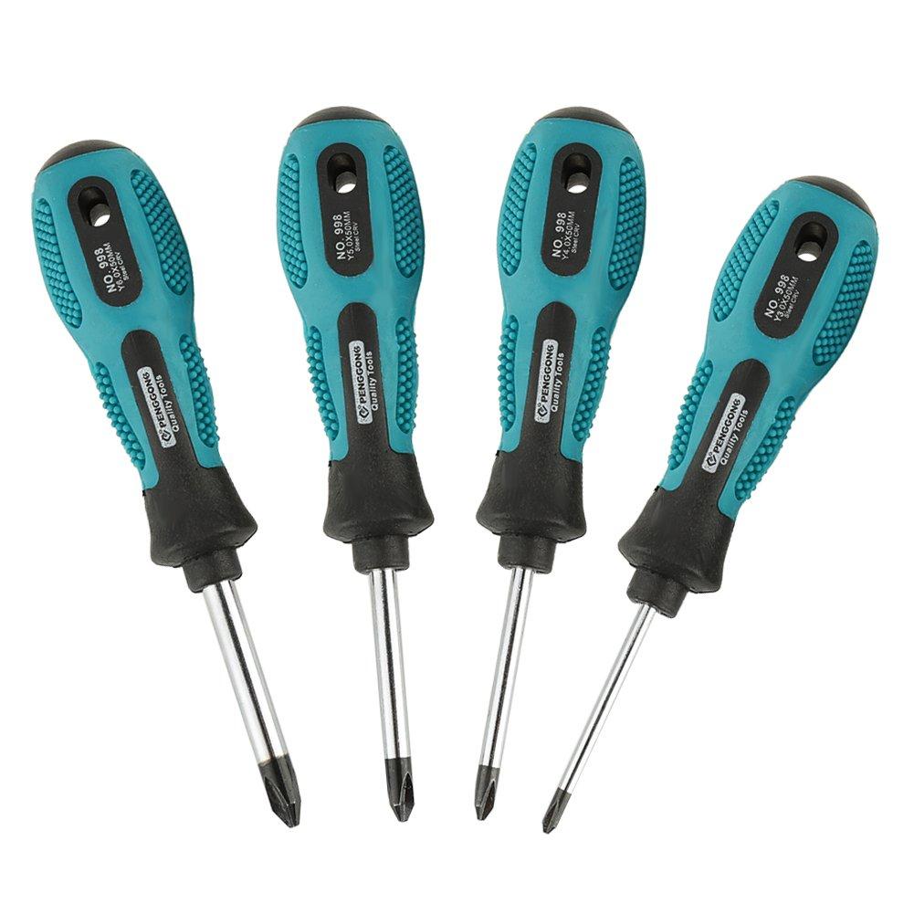 Yosoo Hand Tool Screwdriver Easy to Ergonomic Screwdriver Toughness and Hardness Performance Set, Use, Screwdriver, Y-Shaped Tool,