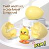Breaking The Shell Jumping Egg Clockwork Duck Jumping Egg Toy Animal Shape Assembly Toys