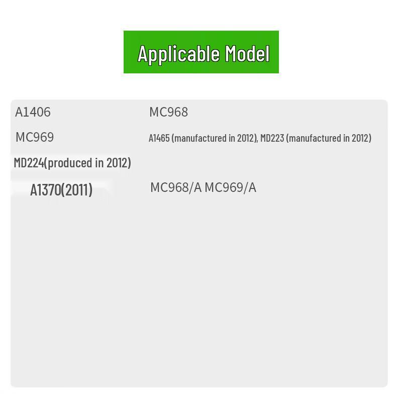 llano Аккумулятор для ноутбука MacBook Air 11,6 дюйма (A1465/A1370/A1406/A1495)