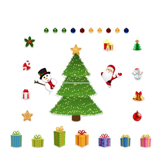 Рождественский Магнит на Холодильник Санта Клаус Снеговик Гном Лось Веселого Рождества Гаражные Двери Кухня