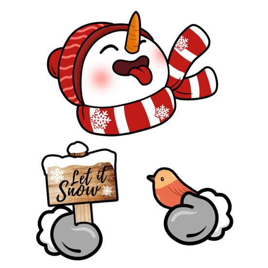 Набор рождественских украшений Дед Мороз Лось Снеговик Подглядывающий Садовые Дворовые Украшения Наружные