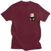 Custom Funny Guinea Pig In Pocket T Shirt for Unisex Tshirt Fashion Tee Short Sleeve Pet Owners T-shirts Clothing
