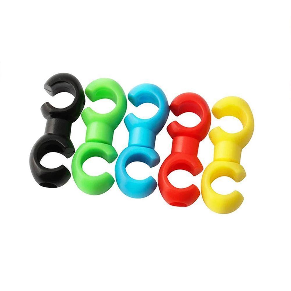 Road Bicycle Parts MTB Bicycle Bike Cross Line Clip Cable Buckle Ring Clasp S Style Clips Buckle