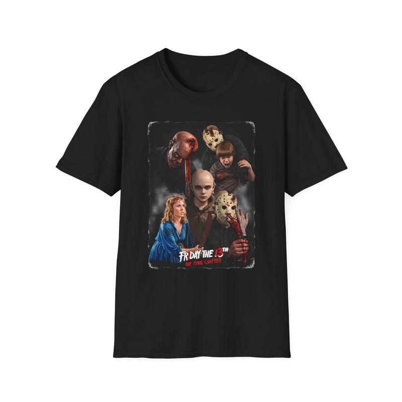 Friday the 13th Horror Collage Unisex T-Shirt| Slasher Movie Poster