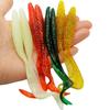 5Pcs Maggot Single Tail 13cm 6g Soft Baits Artificial Worm Swimbaits Realistic Design Walking Fish Trapping Fishing Lures Tools
