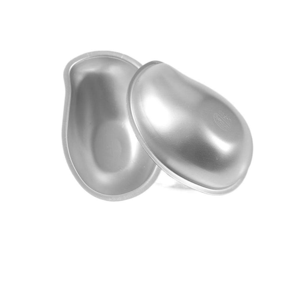 3 шт. прочная алюминиевая форма в форме манго креативные удобные металлические формы персиковая серебряная форма для торта дома