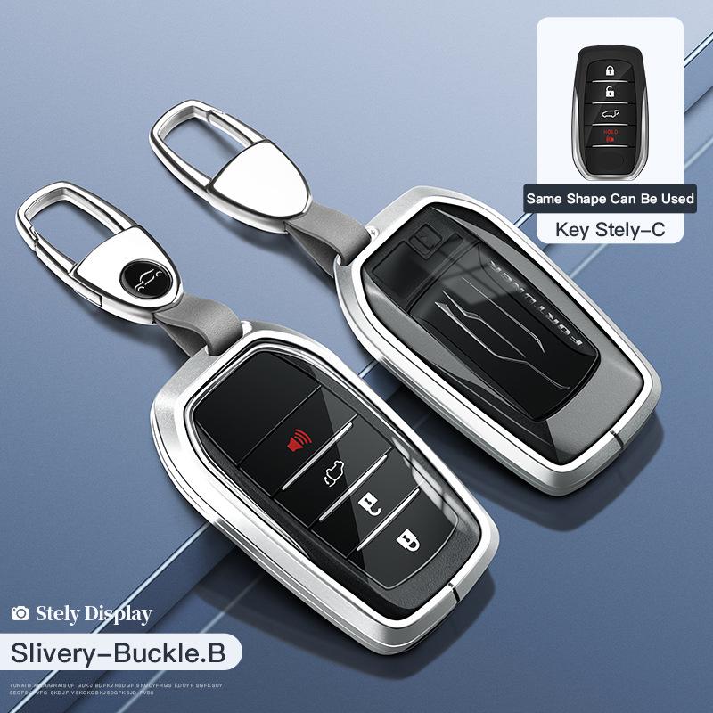 Футляр для ключа Toyota: Подходит для Highlander, Camry, Crown, Corolla, Prado, Reiz