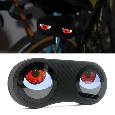 Велосипедный задний фонарь Demon Eyes, программируемый, водонепроницаемый IP65, перезаряжаемый через USB, для MTB, шоссейного и горного велосипеда, предупреждающий задний фонарь для ночной езды