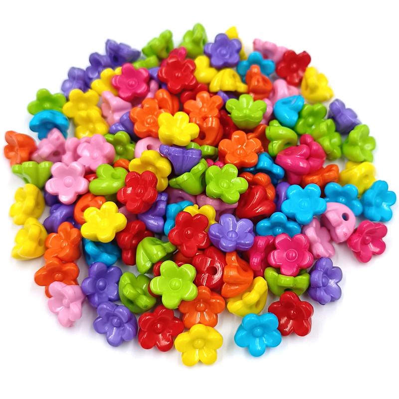Бусины с буквами, свободные бусины для изготовления украшений своими руками, подвеска, изготовленная вручную из бисера конфетного цвета, цветок, звезда, клубника, бусины с отверстием
