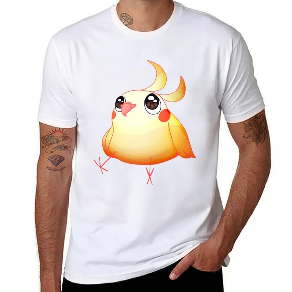Funky Lil Cockatiel Tshirt Cotton T Shirts High Quality Unisex T Shirt Cotton 100 Tshirt