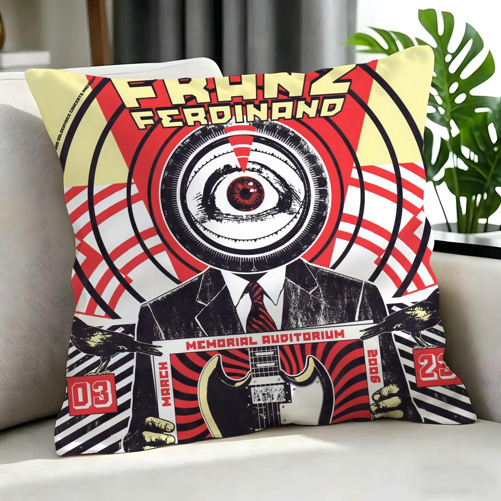 band Franz Ferdinand Cushion Cover Cushion Cover Set Pcs x x x Pillowcase Decorative Sofa Home Decor