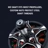 Brushless Motor, Metal Aircraft Motor Kit for Remote Control FPV Racing Long Range Quadcopter