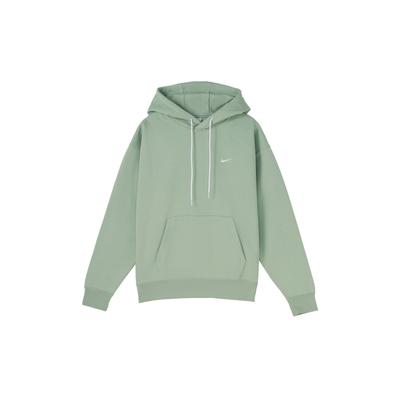 Nike Мужская флисовая толстовка с вышитым логотипом, светло-зеленая DA0316-006