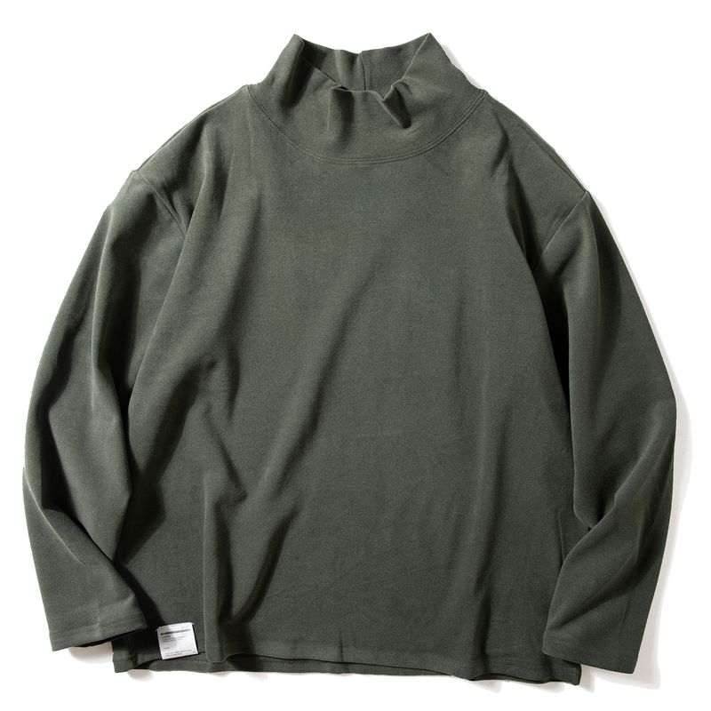 Double-Sided Fleece Turtleneck Base Layer Men's Autumn and Winter Basic Versatile Long-Sleeve T-Shirt Casual Warm Base Layer Thermal Top
