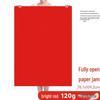 Ярко-красная бумага формата A4/A5, 70 г/м², для печати, офиса и рукоделия
