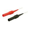 2pcs Insulation Piercing Needle Non-destructive Multimeter Test Probes Red/Black 30V-60V  For Banana Plug