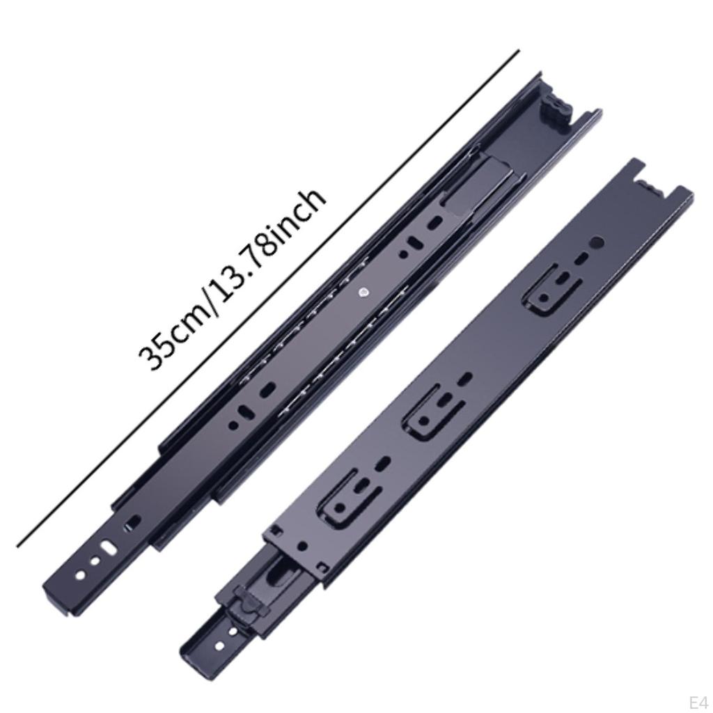 Шариковые направляющие для ящиков шкафов шириной 45 мм, запасные части