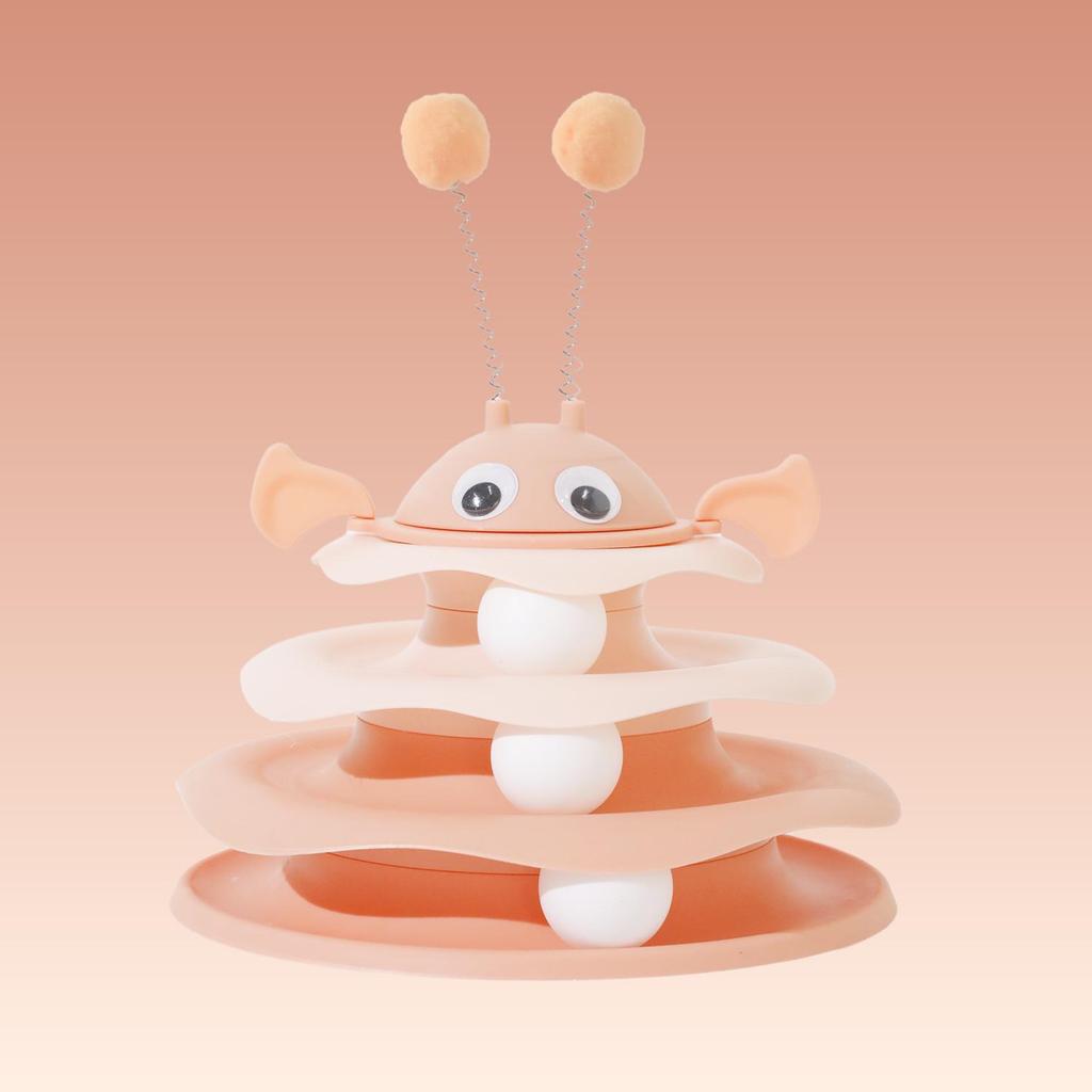 Оригинальная игрушка-качалка Pipi Tao с палочкой для кошки, дразнилка