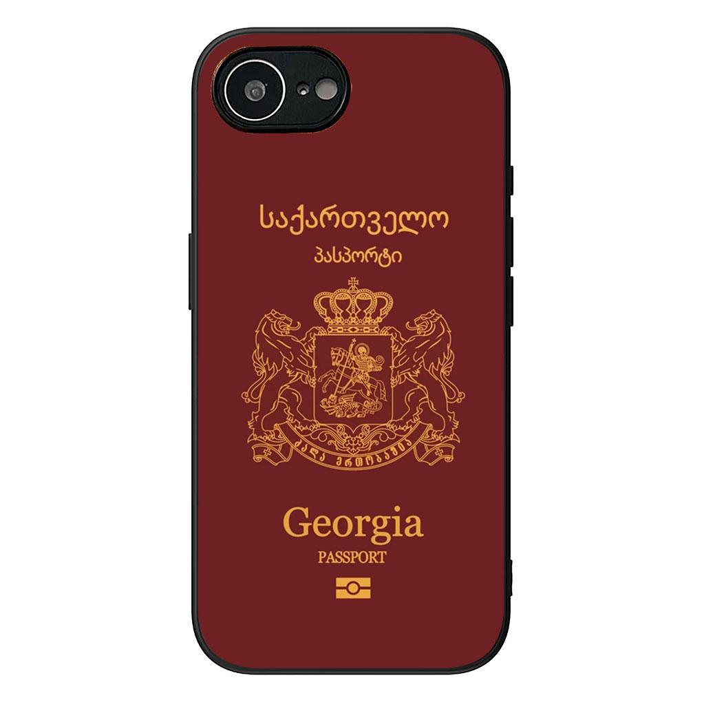 Georgia flag Casing Phone Cover for Apple iPhone 13 12 Mini XS 11 Pro Max 7 8 Plus + XR SE 2022 2020 SE3 Soft Case