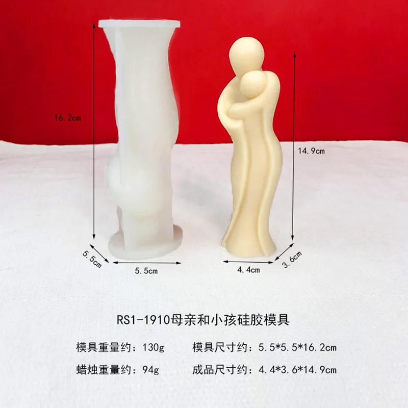 Новая форма для свечи в виде женского торса, силиконовая форма для DIY, простая абстрактная форма для искусства человеческого тела, украшение, силиконовая форма для смолы, гипсовая форма, форма для мыла