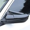 Накладка на боковое зеркало в стиле "рог", крышка зеркала заднего вида для Honda Civic 10-го поколения, аксессуары для экстерьера 2016 2017 2018 2019 2020 2021