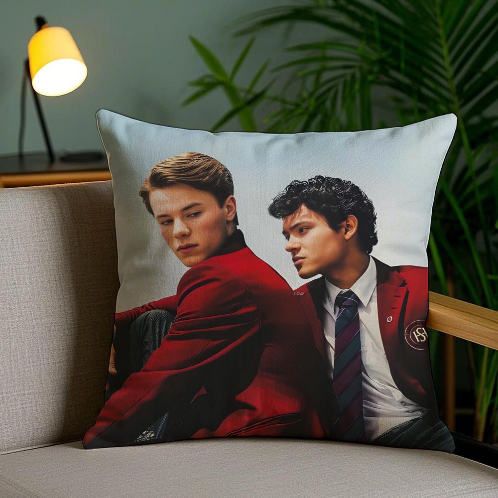 Young RRoyalsS TV SERISE Pillow Case Silky Elegant Comfort Sofa Bed Invisible Zipper