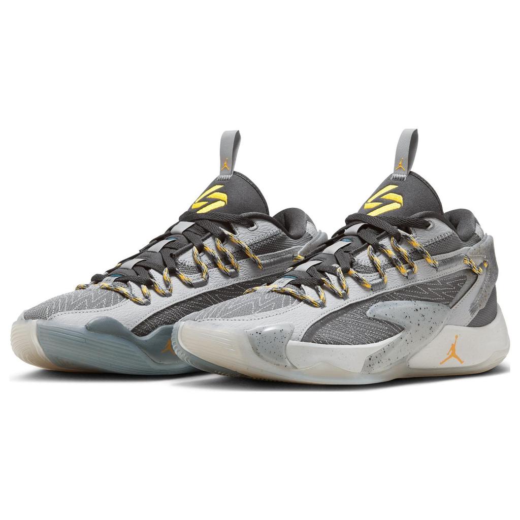 Air Jordan Luka 2 PF Caves Men Sneakers Grey Smoke-Grey Laser-Orange DX9034-008