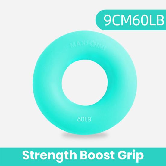 Кольцо для тренировки силы захвата 9 см, противоскользящее силиконовое кольцо для тренировки пальцев предплечья, усилитель для рук, инструменты для тренировок, портативное оборудование для ручных упражнений