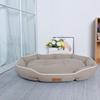 Er Yan Oval Suede Pet Bed for Large Dogs