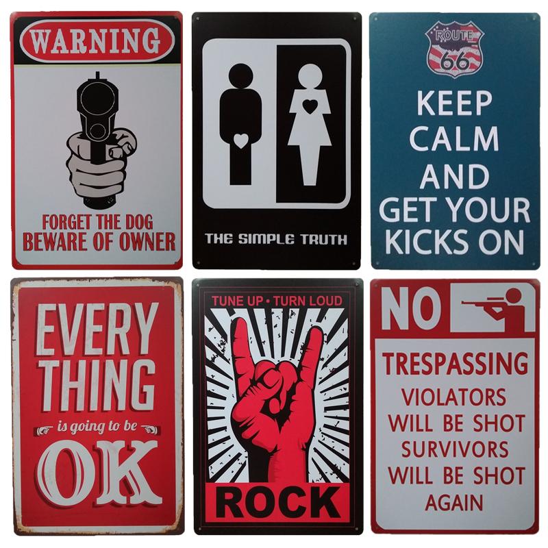 Винтаж Ретро Забавная жестяная вывеска Гараж Человек Пещера Металлическая вывеска Настенная картина Кофе Милый дом Паб Ресторан Табличка Металлический художественный декор