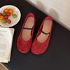 Мода Мода Женские балетки с круглым носком Обувь Мягкая женская повседневная обувь Мелкие женские балетки Обувь слипоны