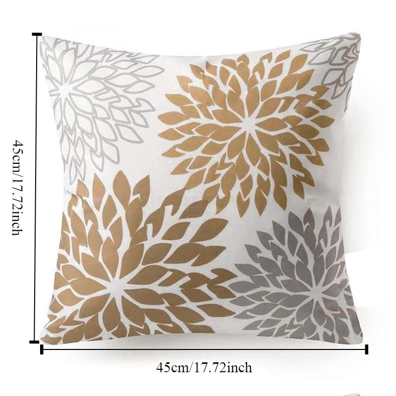 Ботаническая серия, наборы домашних подушек кофейного цвета, гостиная, спальня, наборы подушек для дивана, прикроватные подушки