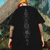 2024 New Summer Men's T-Shirt 3d Compass Printed Short Sleeve Tees Simple Fashion Male Clothing Loose Oversized T-Shirt For Men