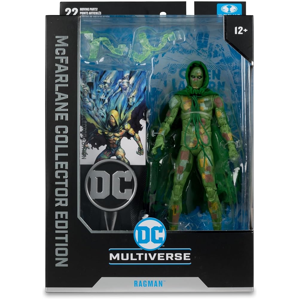 McFarlane Toys DC Multiverse Человек-тряпка Теневой Пакт 7-дюймовая фигурка Коллекционное издание №19