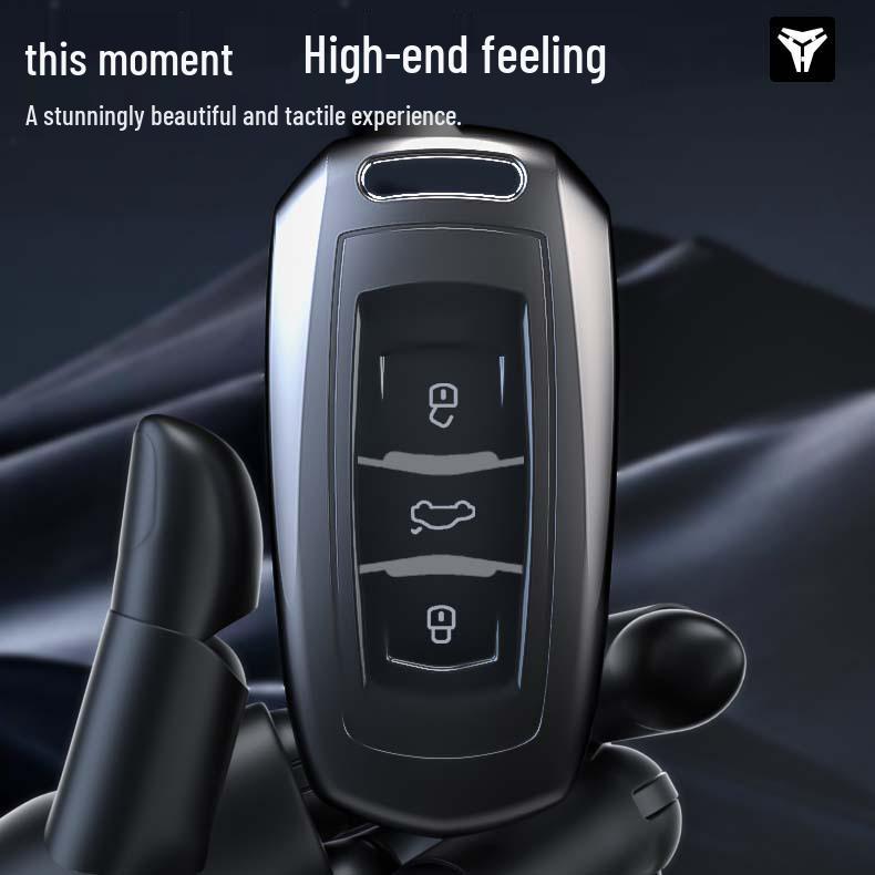 Совместимый чехол для ключа автомобиля для моделей Geely: Xingyue L, Xingrui, GS, Emgrand GL, Boyue, Panda, Bin Yue, Bin Rui и Hao Yue