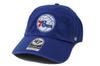 47 Brand (Forty Seven Brand) Cap 47 CLEAN UP NBA Eastern Conference Philadelphia 76ers Free Size