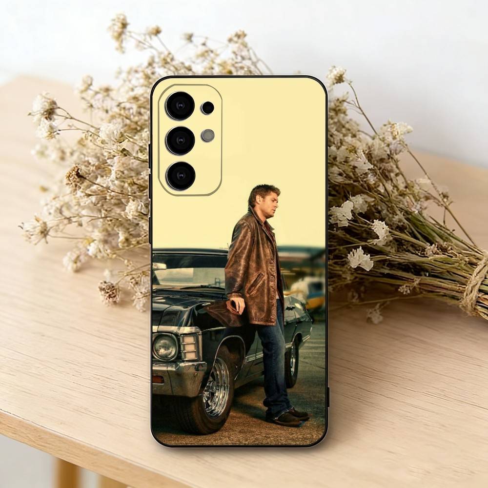 Чехол для телефона S-Supernaturals Дин Винчестер Черный Силиконовый Мягкий Для Samsung S25,S24,S21,S22,S23,S30,Ultra,S20,Plus,Fe,Lite