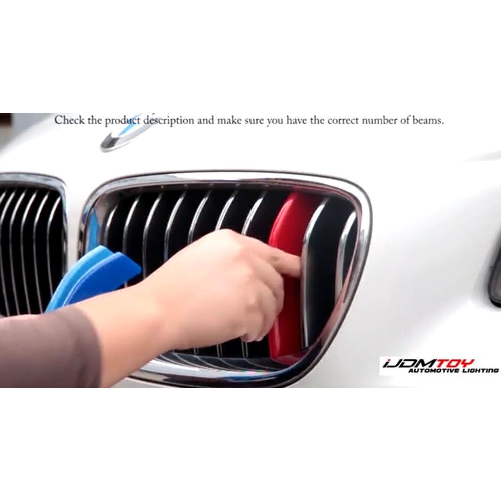 Exact Fit ///M-Color Grille ert Trims For BMW F25 X3 F26 X4 Kidney Grill