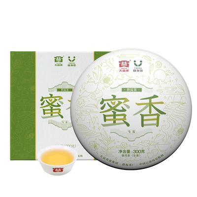 TAETEA MI XIANG * 2019 Menghai Dayi Raw Pu'er Tea Cake Органический чай пуэр 300г