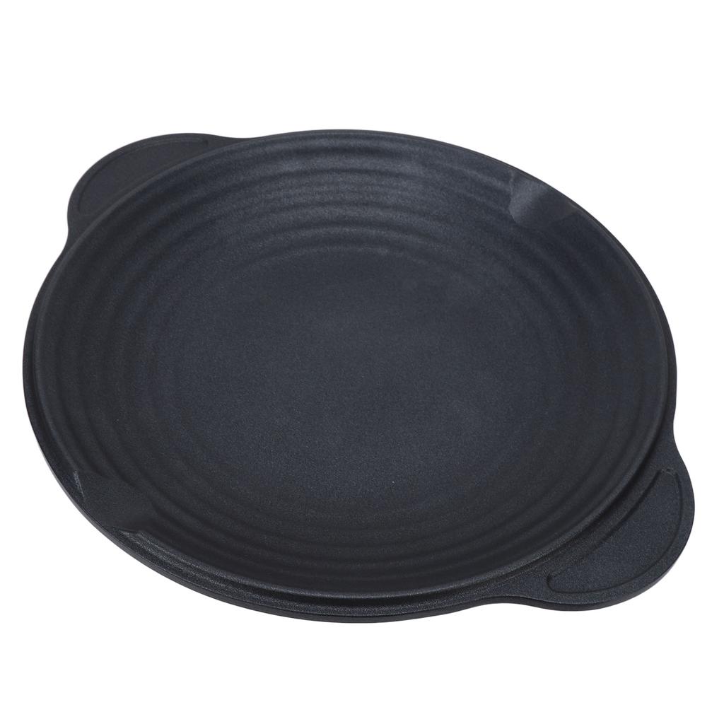 Корейская сковорода для гриля для барбекю, круглая, из алюминиевого сплава, с высокой теплопроводностью, антипригарная пластина для гриля для барбекю