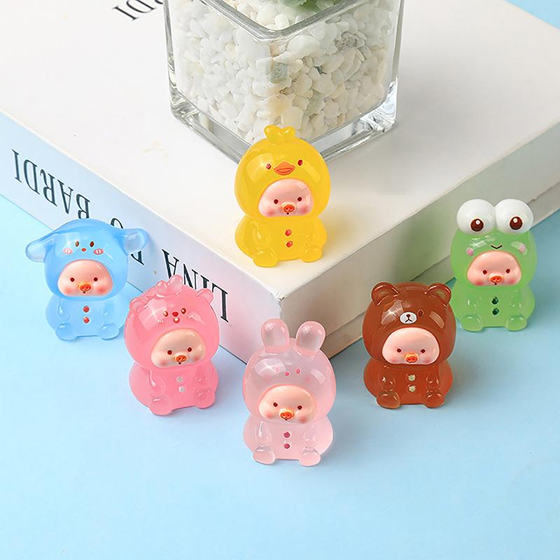 1 шт. кавайные фрукты клубника апельсин дуриан смола поделки кукольный домик декор аксессуар домашняя миниатюрная фигурка