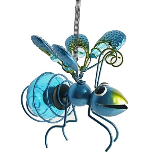 Solar-Powered Hanging Ant Light Garden Decoration IP65 Waterproof Auto Charging Backyard Balcony Solar Fairy Light Hanging Pendant