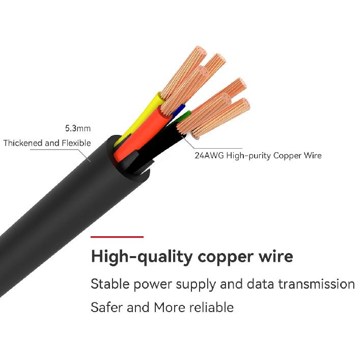For Creality CFS 1.5M 6-pin 485 Bus Cable For K2Plus/Hi Combo 3D printer