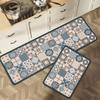 Kitchen Mat Absorbent Printed Kitchen Rugs Non-slip Area Mat Hallway Long Carpets for Living Room Bedroom Entrance Doormat Bath