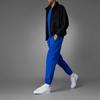 Adidas Оригинальные трилистники, синяя версия, однотонные полосатые брюки с логотипом и шнурком, повседневные мужские брюки для бега, мужские штаны HM6491