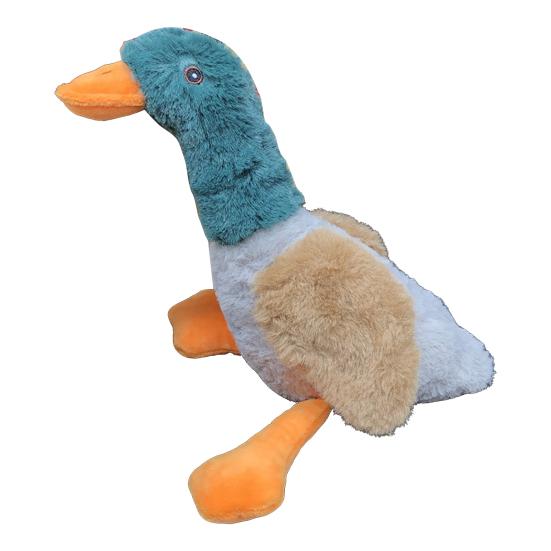 Плюшевая игрушка для собаки Интерактивная пищалка Мягкая игрушка в виде утки, кролика, осла, собаки Игрушка для жевания для собак, которые много грызут Маленькие, средние, большие собаки Любители апортировки