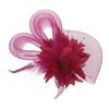 Bridal Jewelry Elegant Flower Women Stylish Hair Ornament Feather Headband Shimmer Headdress