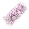 24Pcs Holiday Golden Ball Ornaments Christmas Tree Decorations 3Cm Festive Pendant for Party Wedding Ceremony Ball Ornament