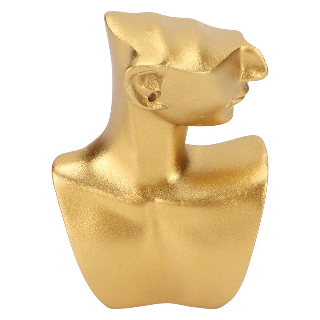 Portrait Model Jewelry Display Stand Multipurpose Small Resin Jewelry Necklace Stand for Jewelry